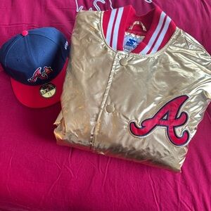 STARTER Gold and Red Jacket🔥